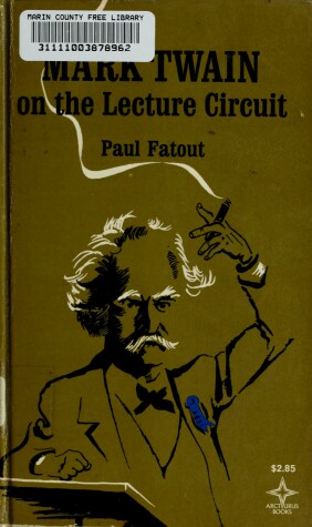 Book cover for Mark Twain on the Lecture Circuit