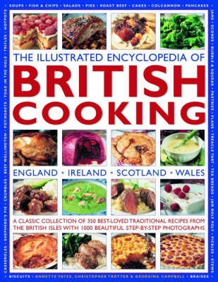 Book cover for Illustrated Encyclopedia of British Cooking