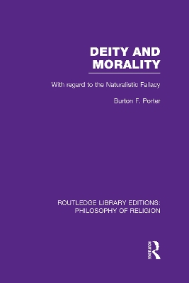 Book cover for Deity and Morality