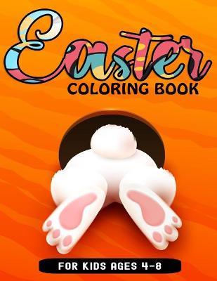 Book cover for Easter Coloring Book For Kids Ages 4-8
