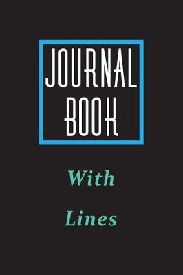 Book cover for Journal Book With Lines