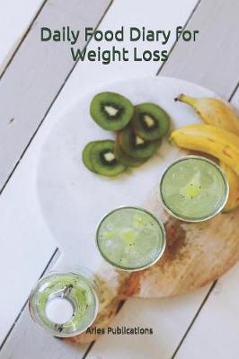 Book cover for Daily Food Diary for Weight Loss