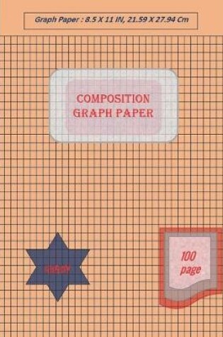 Cover of Graph Paper Notebook 8.5 x 11 IN, 100 sheets