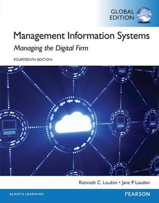 Book cover for Management Information Systems OLP with eText, Global Edition