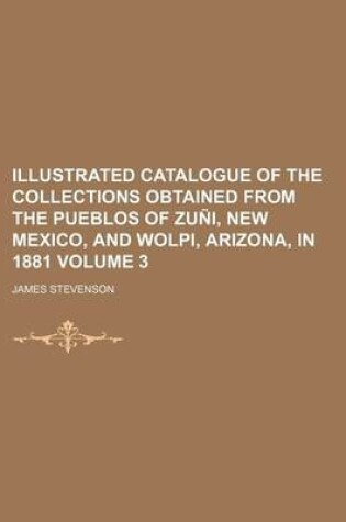 Cover of Illustrated Catalogue of the Collections Obtained from the Pueblos of Zuni, New Mexico, and Wolpi, Arizona, in 1881 Volume 3