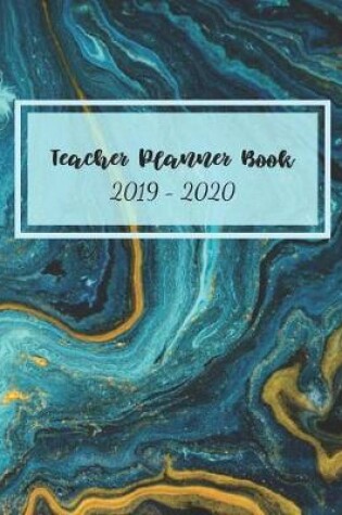 Cover of Teacher Planner Book 2019-2020
