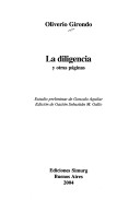 Book cover for La Diligencia