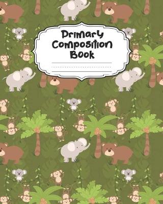 Book cover for Safari Animals Primary Composition Book