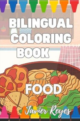 Cover of Bilingual Coloring Book - Comida