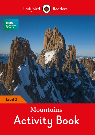Book cover for BBC Earth: Mountains Activity Book - Ladybird Readers Level 2