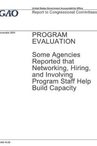 Cover of Program Evaluation