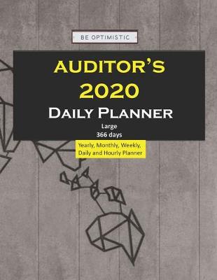 Book cover for Auditor's Daily planner 2020