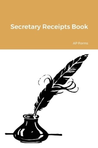 Cover of Secretary Receipts Book