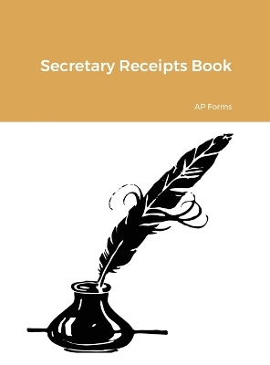 Book cover for Secretary Receipts Book