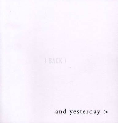 Book cover for Between Today and Yesterday