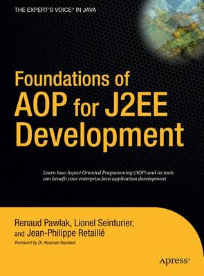 Book cover for Foundations of Aop for J2EE Development