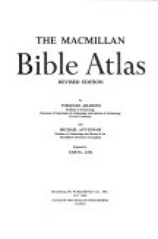Cover of The Macmillan Bible Atlas