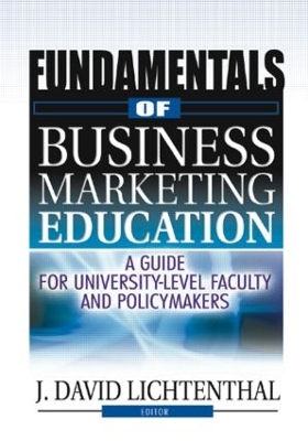 Book cover for Fundamentals of Business Marketing Education