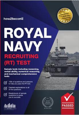 Book cover for Royal Navy Recruiting Test 2015/16: Sample Test Questions for Royal Navy Recruit Tests