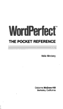 Book cover for WordPerfect