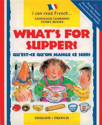 Cover of Qu'est qu'on mange ce soir/What's for supper