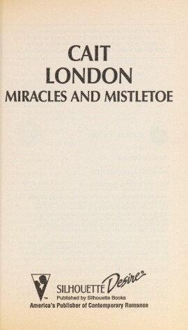 Book cover for Miracles And Mistletoe