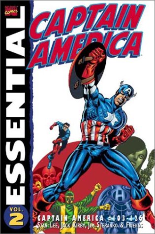 Book cover for Essential Captain America Vol. 2 (revised Edition)
