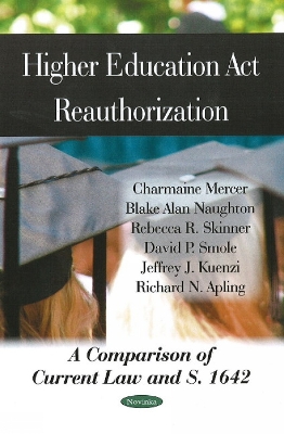 Book cover for Higher Education Act Reauthorization