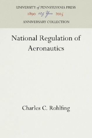Cover of National Regulation of Aeronautics