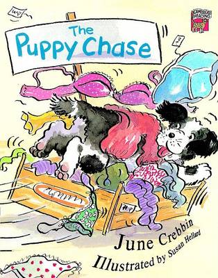 Book cover for The Puppy Chase India edition
