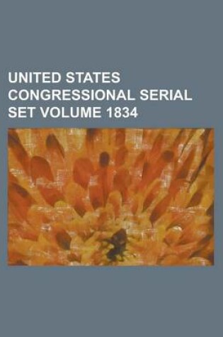 Cover of United States Congressional Serial Set Volume 1834