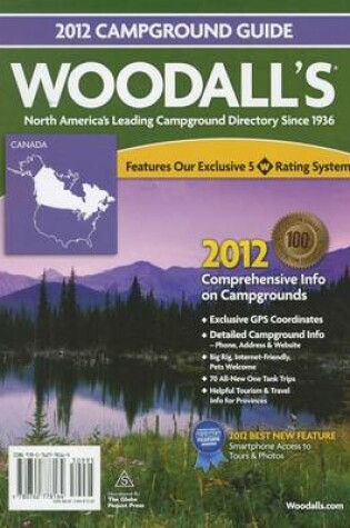 Cover of Woodall's Canada Campground Guide, 2012