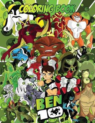 Book cover for Ben 10 Coloring Book