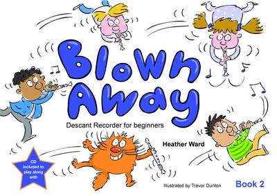 Book cover for Music Education Book - Blown Away Book 2