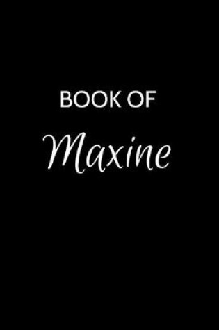 Cover of Book of Maxine