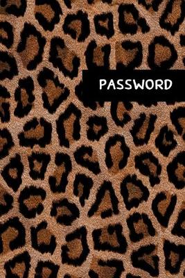 Book cover for Password Logbook Animal Skin
