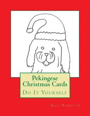 Book cover for Pekingese Christmas Cards