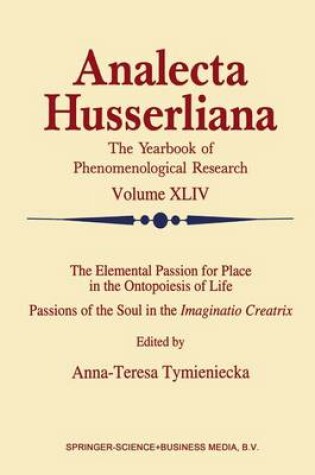 Cover of The Elemental Passion for Place in the Ontopoiesis of Life