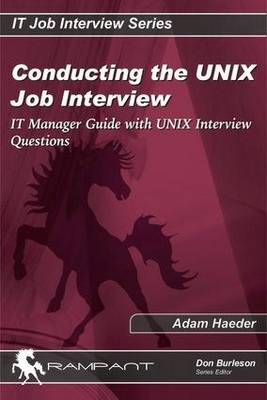 Cover of Conducting the UNIX Job Interview