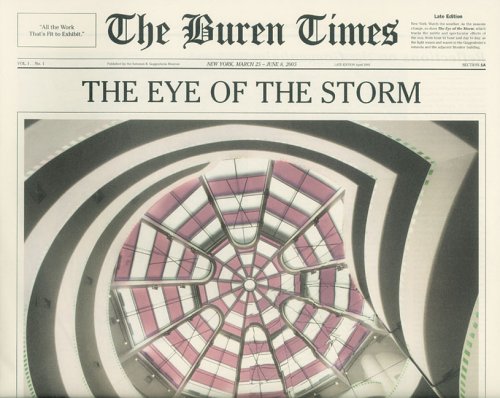 Book cover for Eye of the Storm: Works in Situ by Da