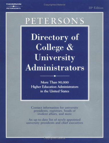 Book cover for College and Univ Administrator