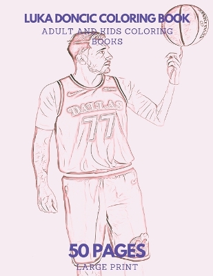 Cover of Luka Doncic Coloring Book