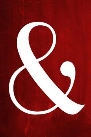 Cover of Chalkboard Journal - Ampersand (Red)