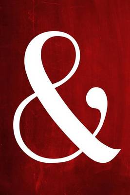 Cover of Chalkboard Journal - Ampersand (Red)