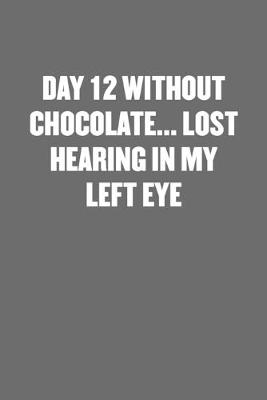 Book cover for Day 12 Without Chocolate... Lost Hearing in My Left Eye