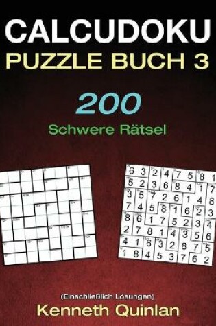 Cover of Calcudoku Puzzle Buch 3