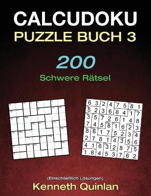 Book cover for Calcudoku Puzzle Buch 3