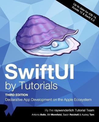 Book cover for SwiftUI by Tutorials (Third Edition)