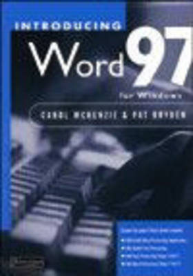 Book cover for Introducing Word 97 for Windows