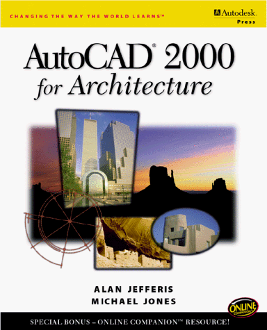Book cover for AutoCAD 2000 for Architecture